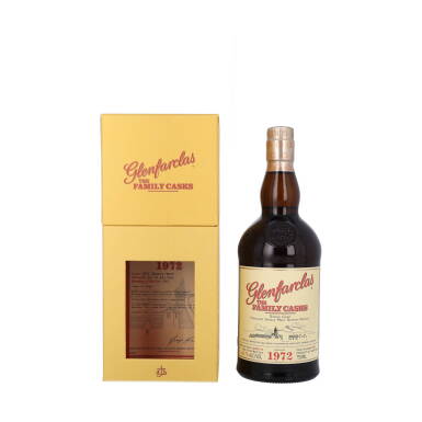 View full screen - View 1 of Lot 5212. Glenfarclas The Family Casks 44.7 abv 1972 (1 BT75).