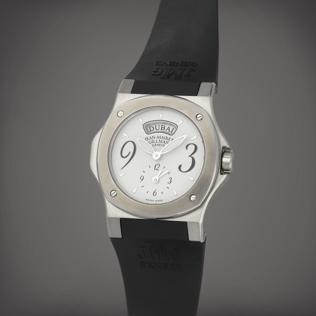 View full screen - View 1 of Lot 88. Lady Sport GMT | A limited edition stainless steel multi time zone wristwatch | Circa 2005.