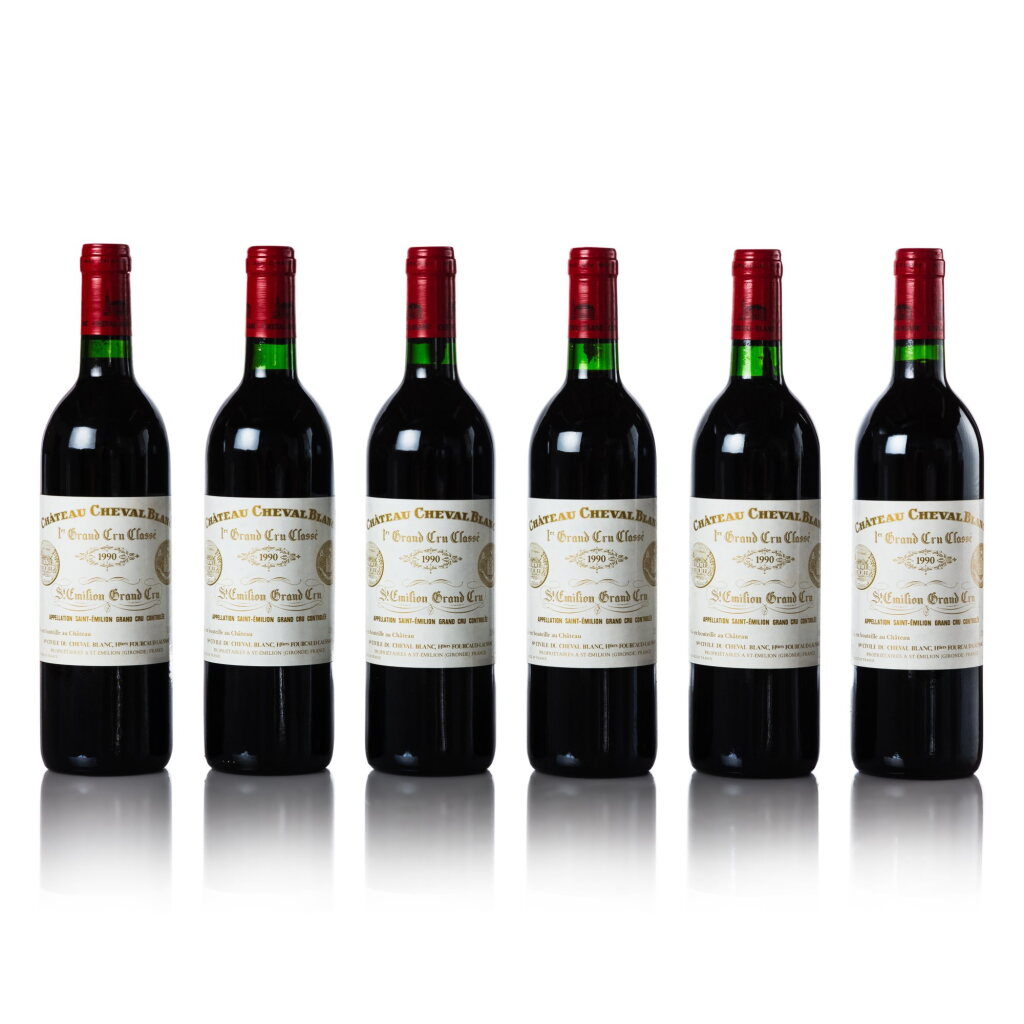 View full screen - View 1 of Lot 3624. Château Cheval Blanc 1990 (12 BT).