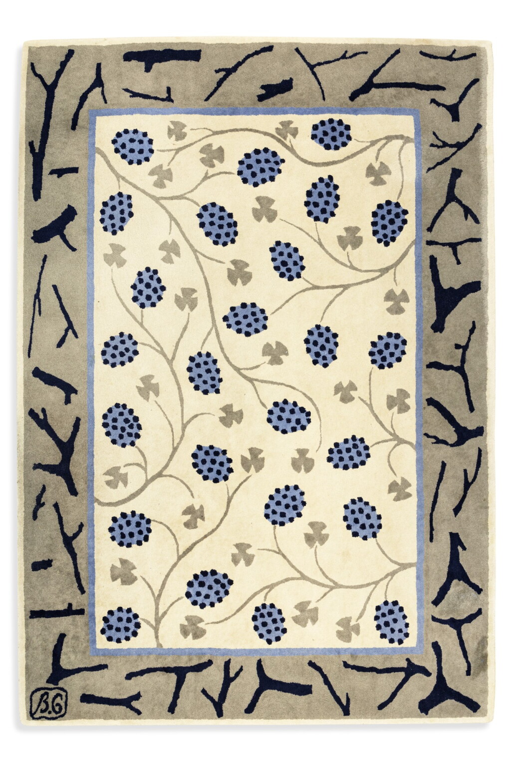 View full screen - View 1 of Lot 56. Jardin d'Orient rug, circa 1987.