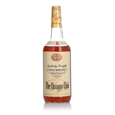 View full screen - View 1 of Lot 214. Heaven Hill 6 Year Old "The Chicago Club" 86 Proof NV (1 4/5 Quart).