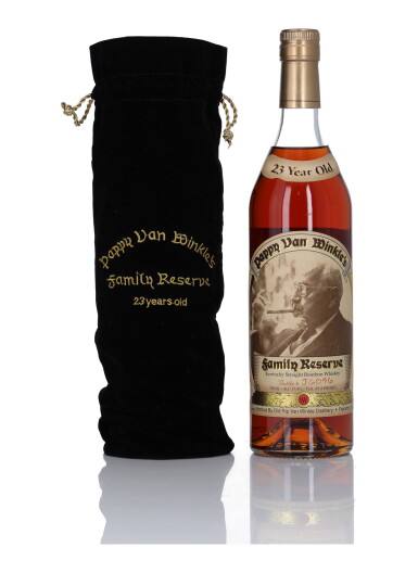 View full screen - View 1 of Lot 78. Pappy Van Winkle's 23 Year Old Family Reserve 95.6 Proof NV (1 BT 75cl).