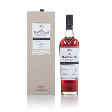 View full screen - View 1 of Lot 53. The Macallan Exceptional Single Cask 2017/ESB-5223/10 68.9 abv 2005 (1 BT70).