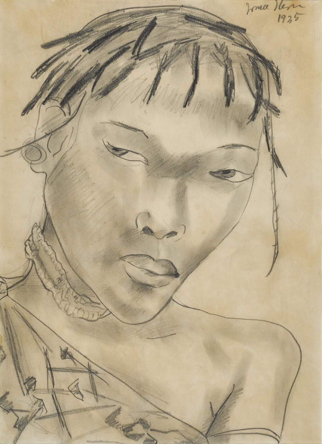 View full screen - View 1 of Lot 77. IRMA STERN | SWAZI WOMAN.