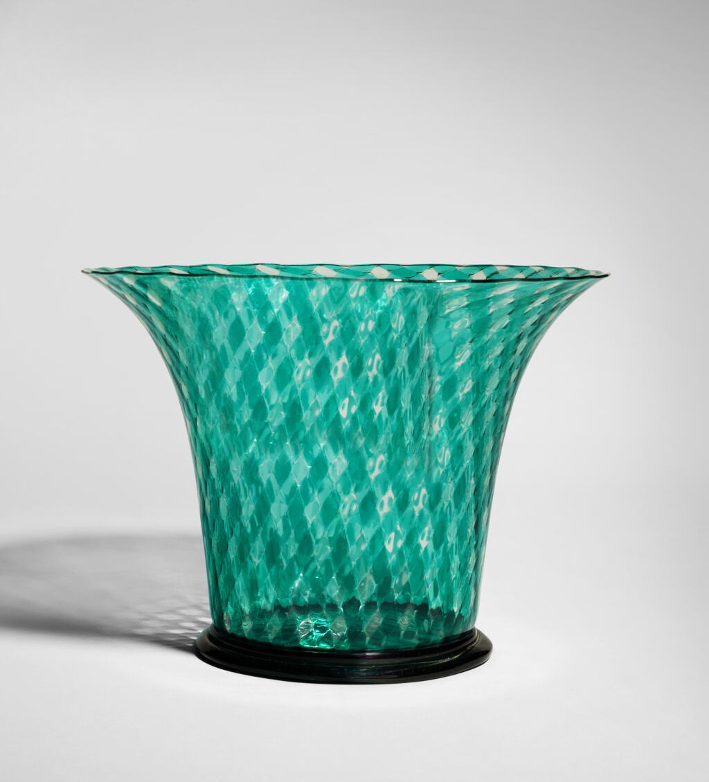 View full screen - View 1 of Lot 532. "Canne Incrociate" Vase.