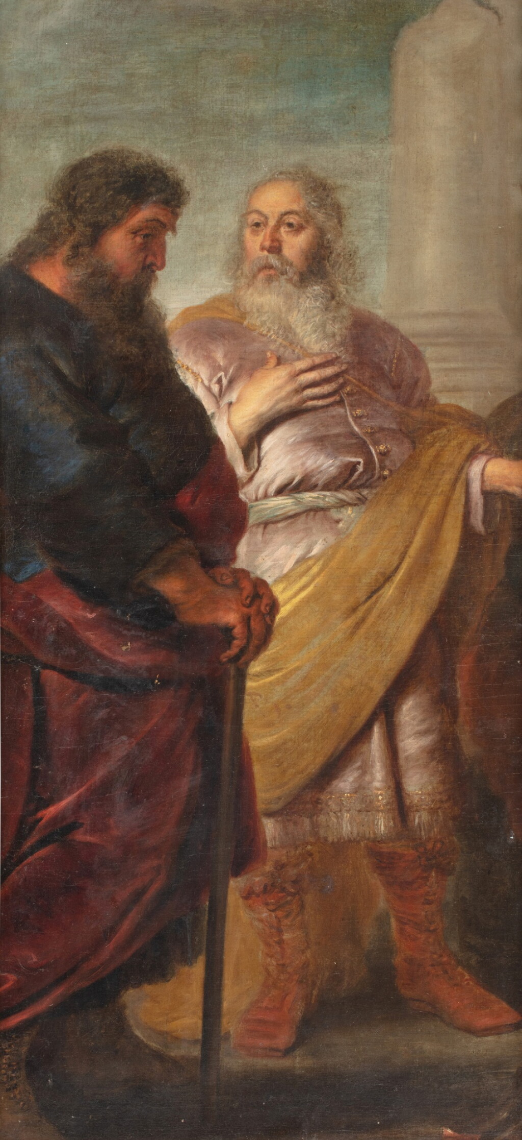 View full screen - View 1 of Lot 116. Two male figures.