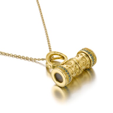 View full screen - View 1 of Lot 986. Gem set pendant, 'Sea dreams kaleidoscope'.