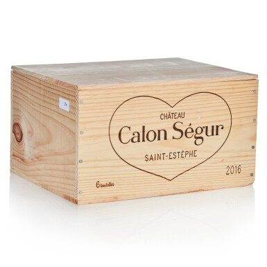 View full screen - View 1 of Lot 113. Château Calon Ségur 2016 (12 BT).