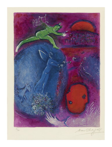 View full screen - View 1 of Lot 5. MARC CHAGALL | LAMON'S AND DRYAS'S DREAMS (M. 311; SEE C. BKS. 46).