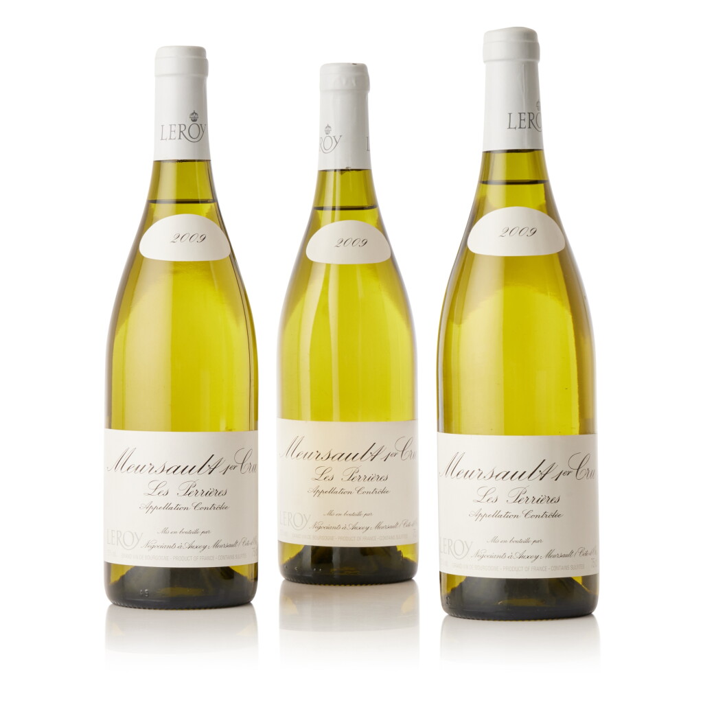 View full screen - View 1 of Lot 8527. Meursault, Perrières 2009 Maison Leroy (12 BT).