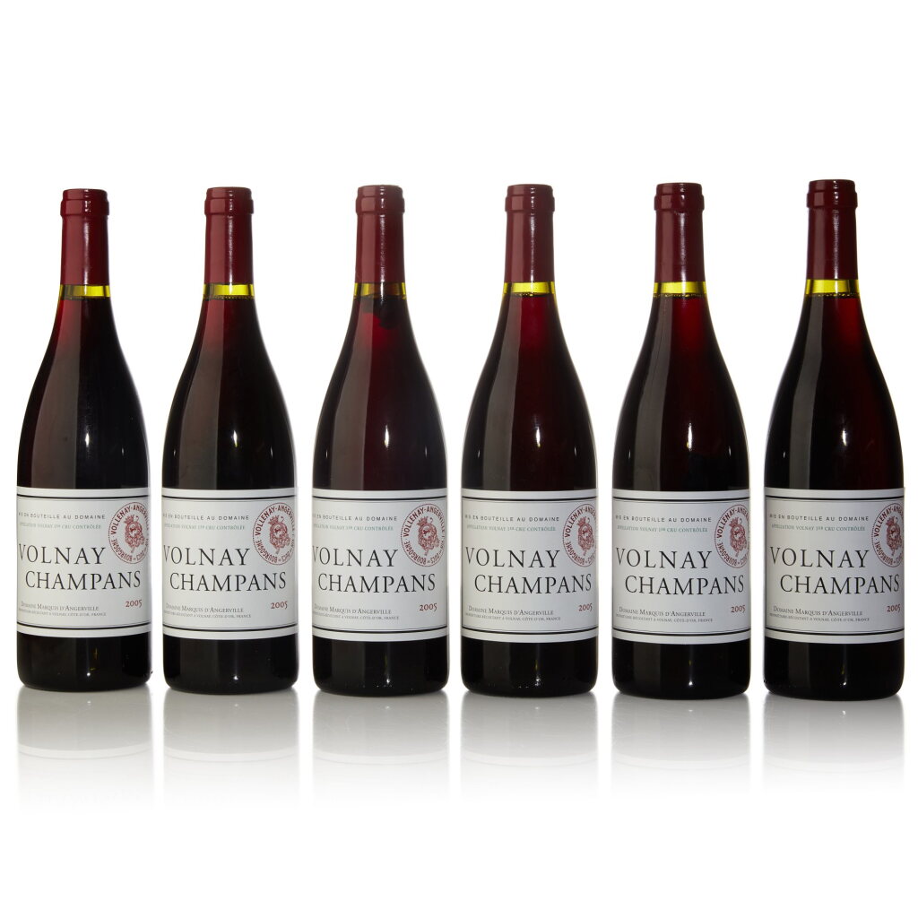 View full screen - View 1 of Lot 75. Volnay, Les Champans 2005 Marquis d'Angerville (12 BT).