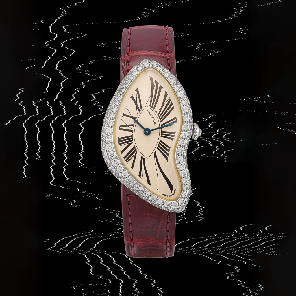 View full screen - View 1 of Lot 43. Crash '13 Rue de la Paix', Reference 2774 | A limited edition white gold and diamond-set wristwatch | Circa 2006.