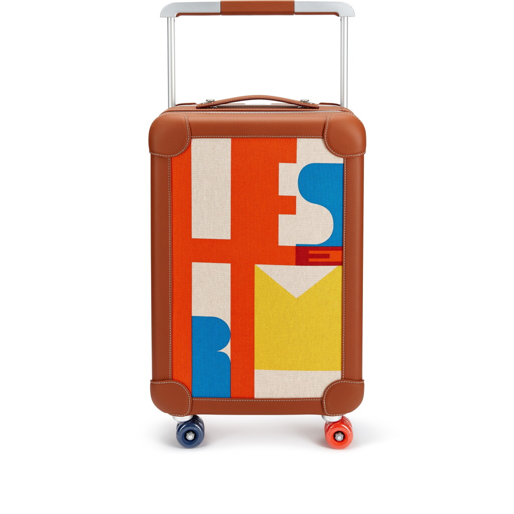 全萤幕检视 - 查看5529Fauve Regate and Pacific Plume H Canvas R.M.S. Rolling Mobility Suitcase Aluminum and Steel的1