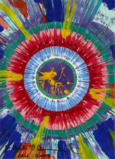 View full screen - View 1 of Lot 574. Untitled Paper Spin Gift for Heidi.