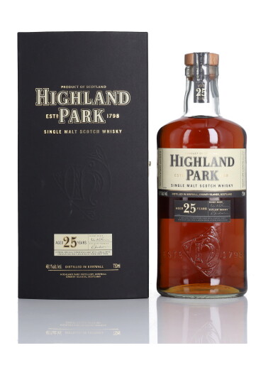 View full screen - View 1 of Lot 57. Highland Park 25 Year Old 48.1 abv NV (1 Bottle 75cl).