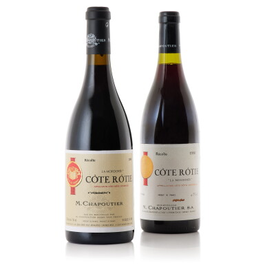 View full screen - View 1 of Lot 5191. Côte Rôtie, La Mordorée 1990 Chapoutier (6 BT).