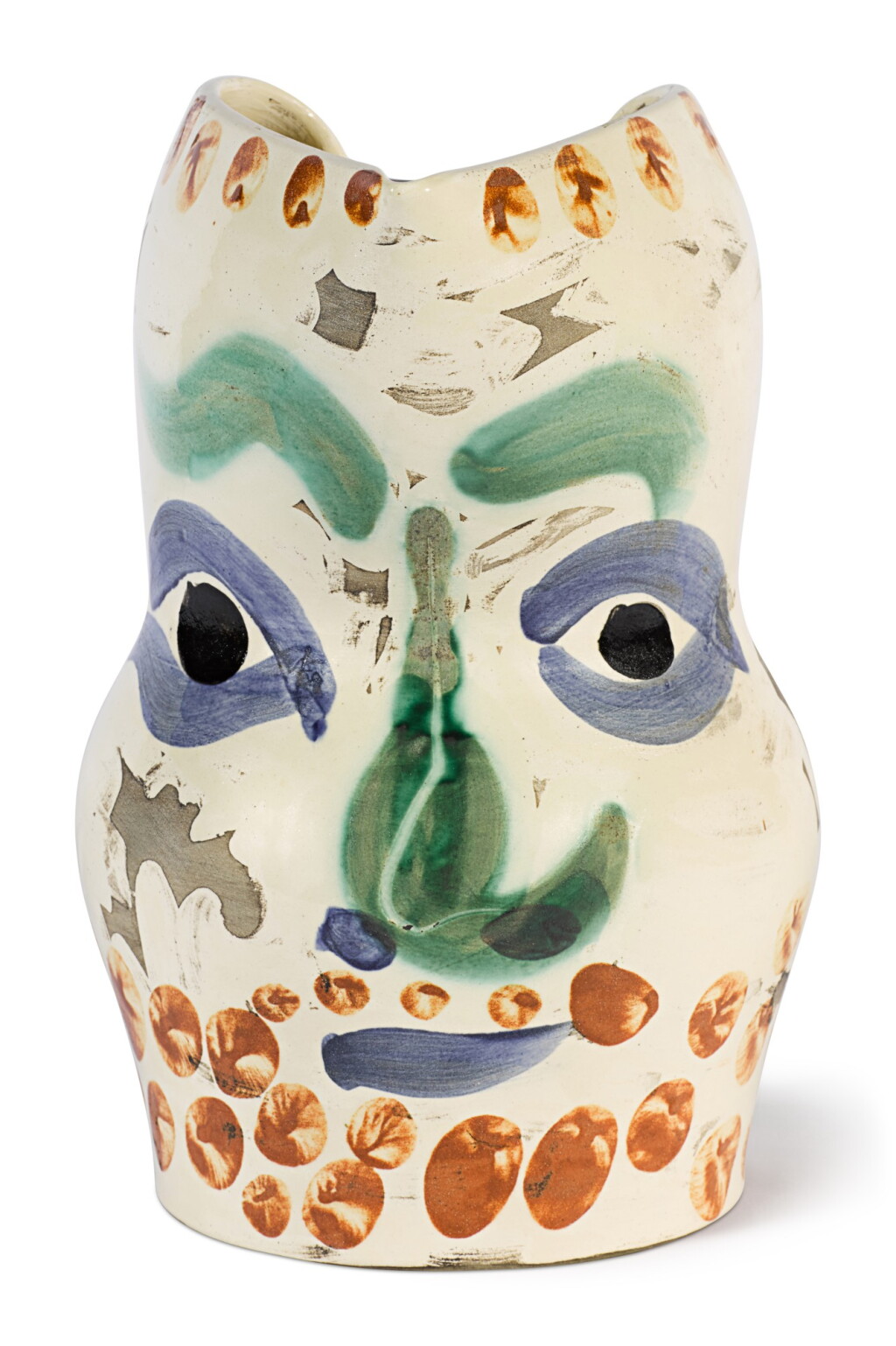 View full screen - View 1 of Lot 149. PABLO PICASSO | VISAGE AUX POINTS (A. R. 610).