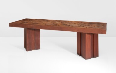 View full screen - View 1 of Lot 102. JOSÉ ZANINE CALDAS | DINING TABLE.