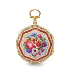 A gold and enamel triple cased quarter repeating verge watch made for the Ottoman market 1813-14