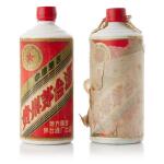 "五星牌"貴州茅台酒 (地方國營) 與 (三大革命) Kweichow Five Star Moutai (Local State-run) & (3 Major Revolution) NV (2 BT54)