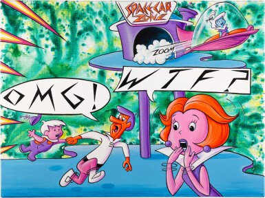 View full screen - View 1 of Lot 21. KENNY SCHARF | OMG, WTF!.