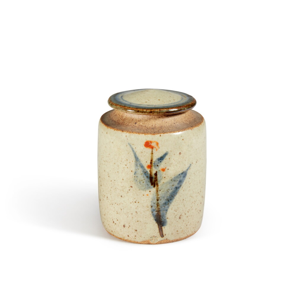 View full screen - View 1 of Lot 805. Lidded Bottle Vase.