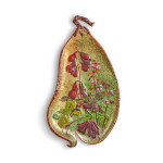"Hyacinth Bean" Tray from Laurelton Hall, The Residence of Louis Comfort Tiffany, Laurel Hollow, New York