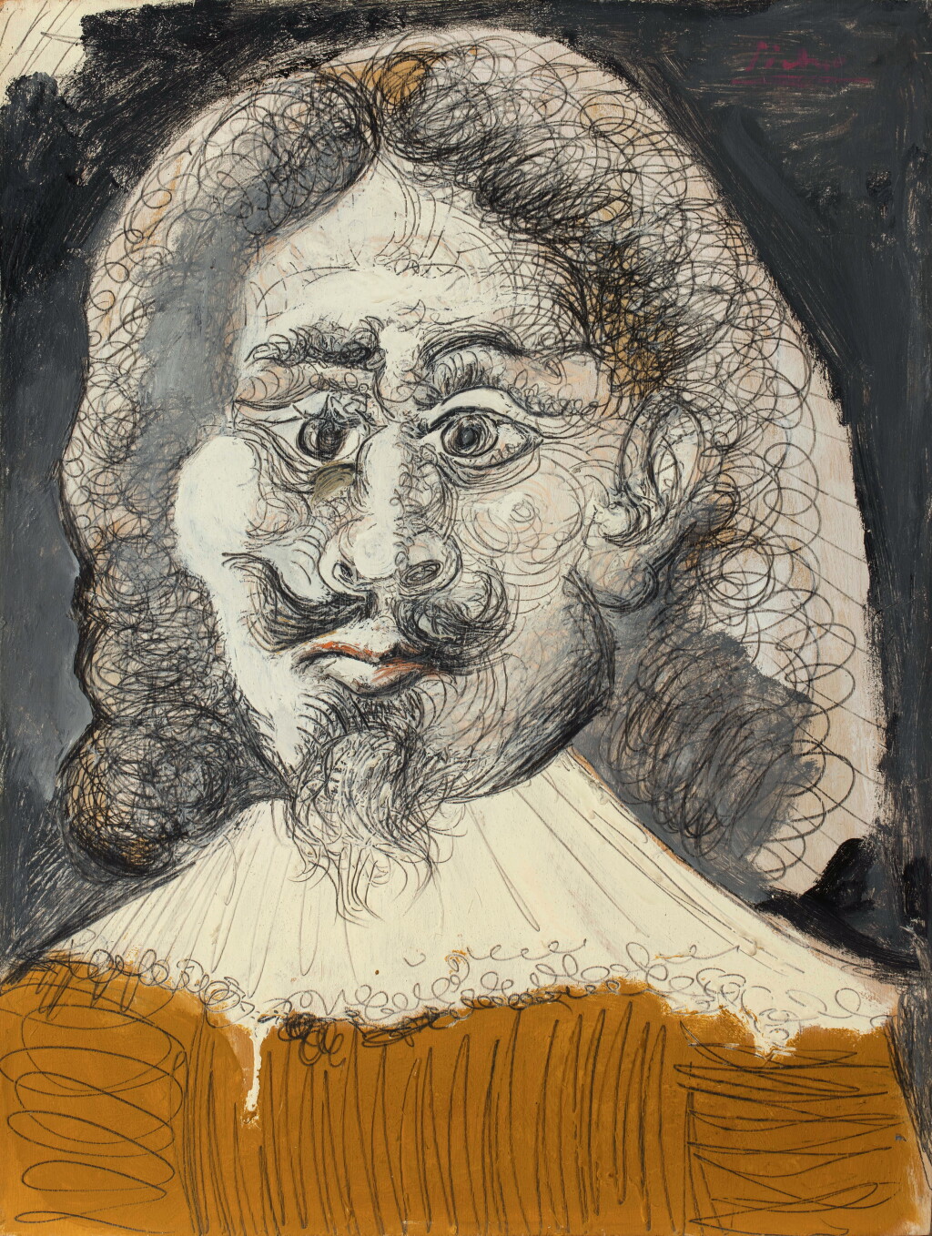 View full screen - View 1 of Lot 9. Buste d'homme.