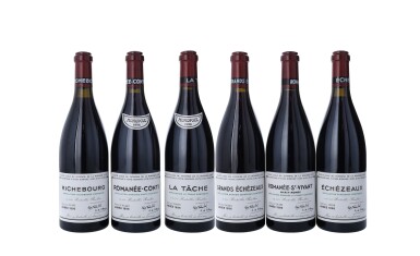 View full screen - View 1 of Lot 9. DRC Assortment Case 1996 Domaine de la Romanée-Conti (12 BT).