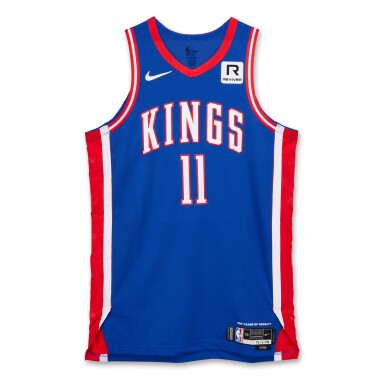 View full screen - View 1 of Lot 216. Domantas Sabonis Sacramento Kings 2024-2025 Game Worn City Edition Jersey | Double-Double.