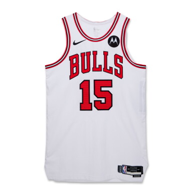 View full screen - View 1 of Lot 140. Julian Phillips Chicago Bulls 2023-2024 Game Issued Association Edition Jersey .