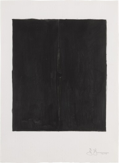 View full screen - View 1 of Lot 237. JASPER JOHNS | PAINTING WITH A BALL (ULAE 124).