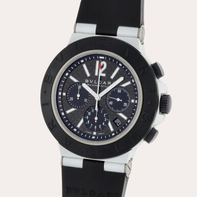 View full screen - View 1 of Lot 369. Diagono, Reference AC 44 TA | An aluminium chronograph wristwatch | Circa 2011.