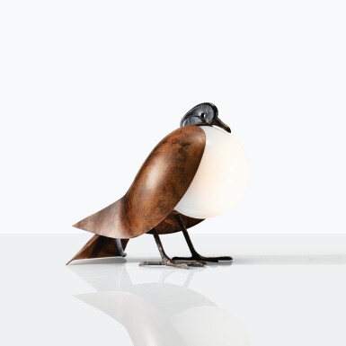View full screen - View 1 of Lot 47. Lampe Pigeon.