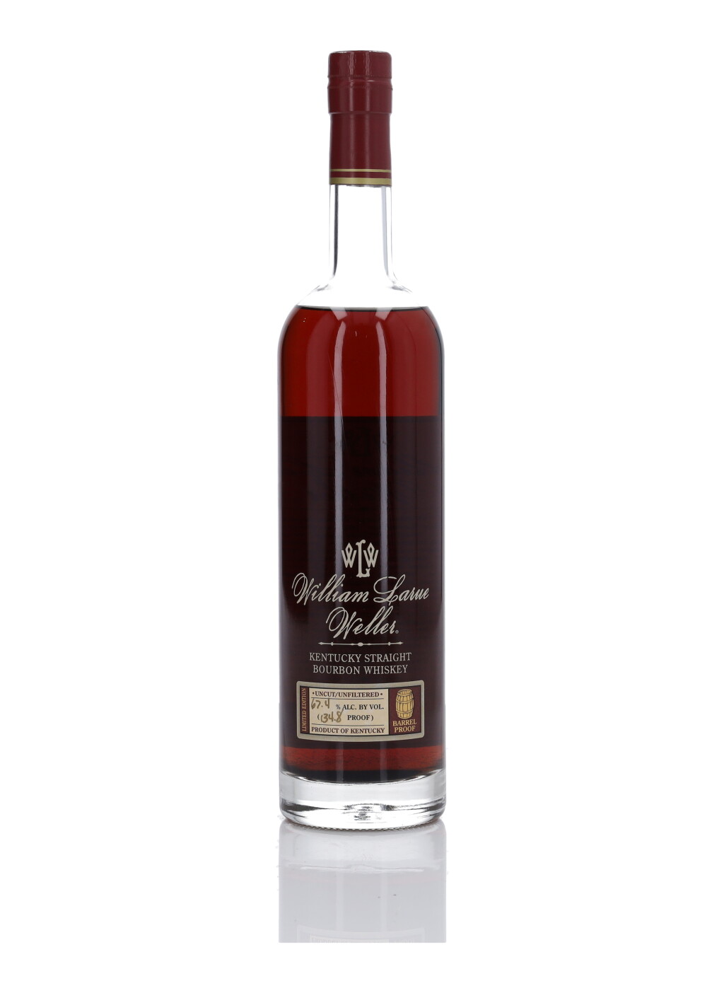 View full screen - View 1 of Lot 1297. William Larue Weller 2009 Release 134.8 Proof 1998 (1 Bottle 75cl).