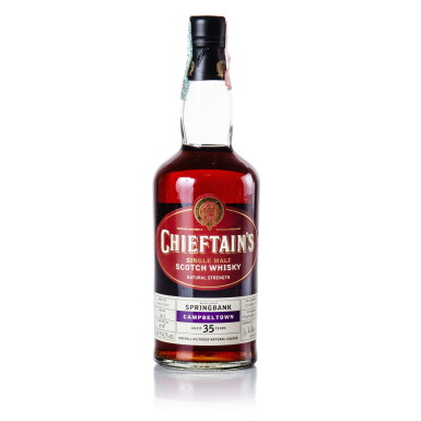 View full screen - View 1 of Lot 267. Springbank Ian MacLeod Chieftain's 35 Year Old 54.2 abv 1968 (1 BT 70cl).