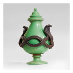 "Cobra" Covered Jar