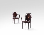 Pair of armchairs, model n°397