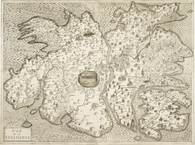 View full screen - View 1 of Lot 6. Map of an Englishman.