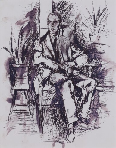 View full screen - View 1 of Lot 350. Untitled (Portrait of Fairfield).