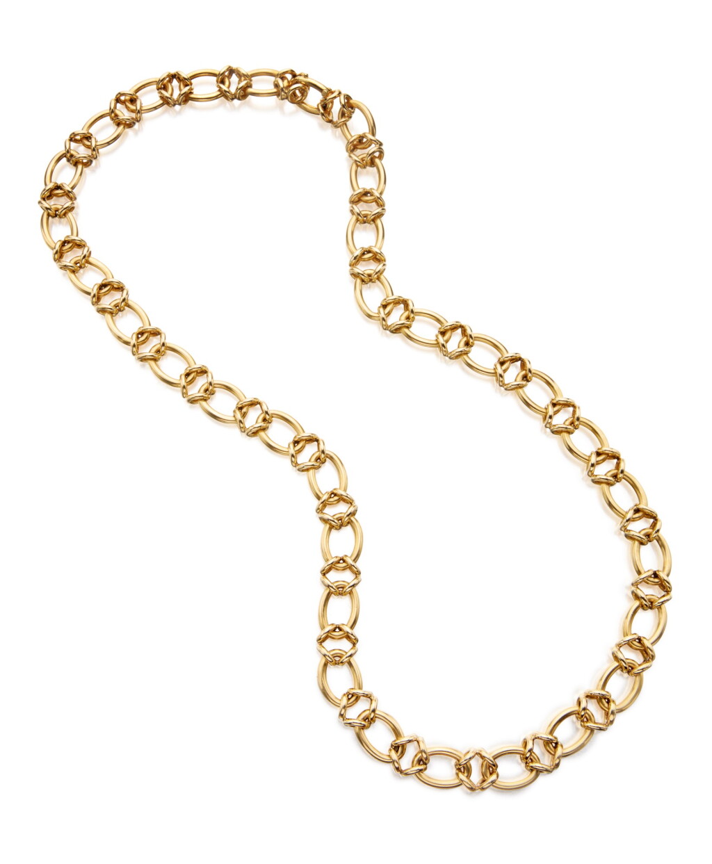 View full screen - View 1 of Lot 302. GOLD LONGCHAIN, TIFFANY & CO. .