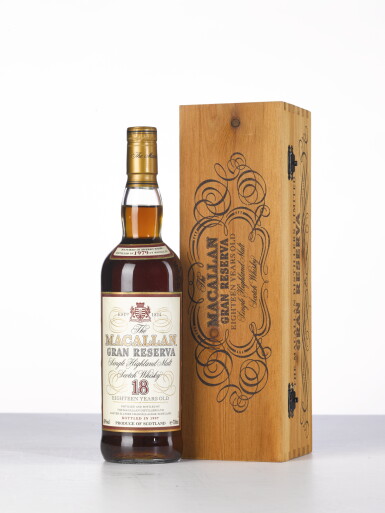 View full screen - View 1 of Lot 36. The Macallan Gran Reserva 18 Years Old 1979 (1 BT70).