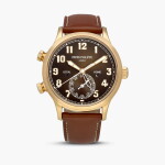 Calatrava Pilot Travel Time, Reference 5524 | A pink gold dual time wristwatch with date and day and night indication, Circa 2020