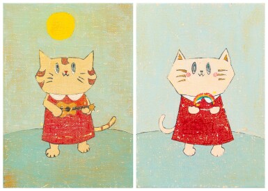 View full screen - View 1 of Lot 9. i. Untitled Short Stories / ii. Untitled Short Stories 6 (Two Works) | I. 無題短篇故事/II. 無題短篇故事6(兩幅作品).