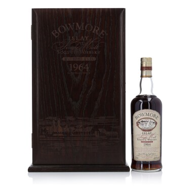 View full screen - View 1 of Lot 131. Bowmore Oloroso Cask 38 Year Old 42.9 abv 1964 (1 Bottle 70cl).