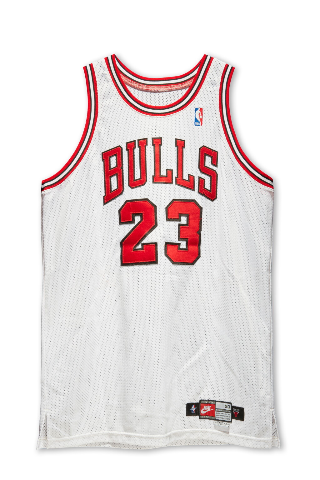 View full screen - View 1 of Lot 4. Michael Jordan 1997-1998 ‘The Last Dance’ Game Worn Chicago Bulls Jersey | Matched to 8 Games.