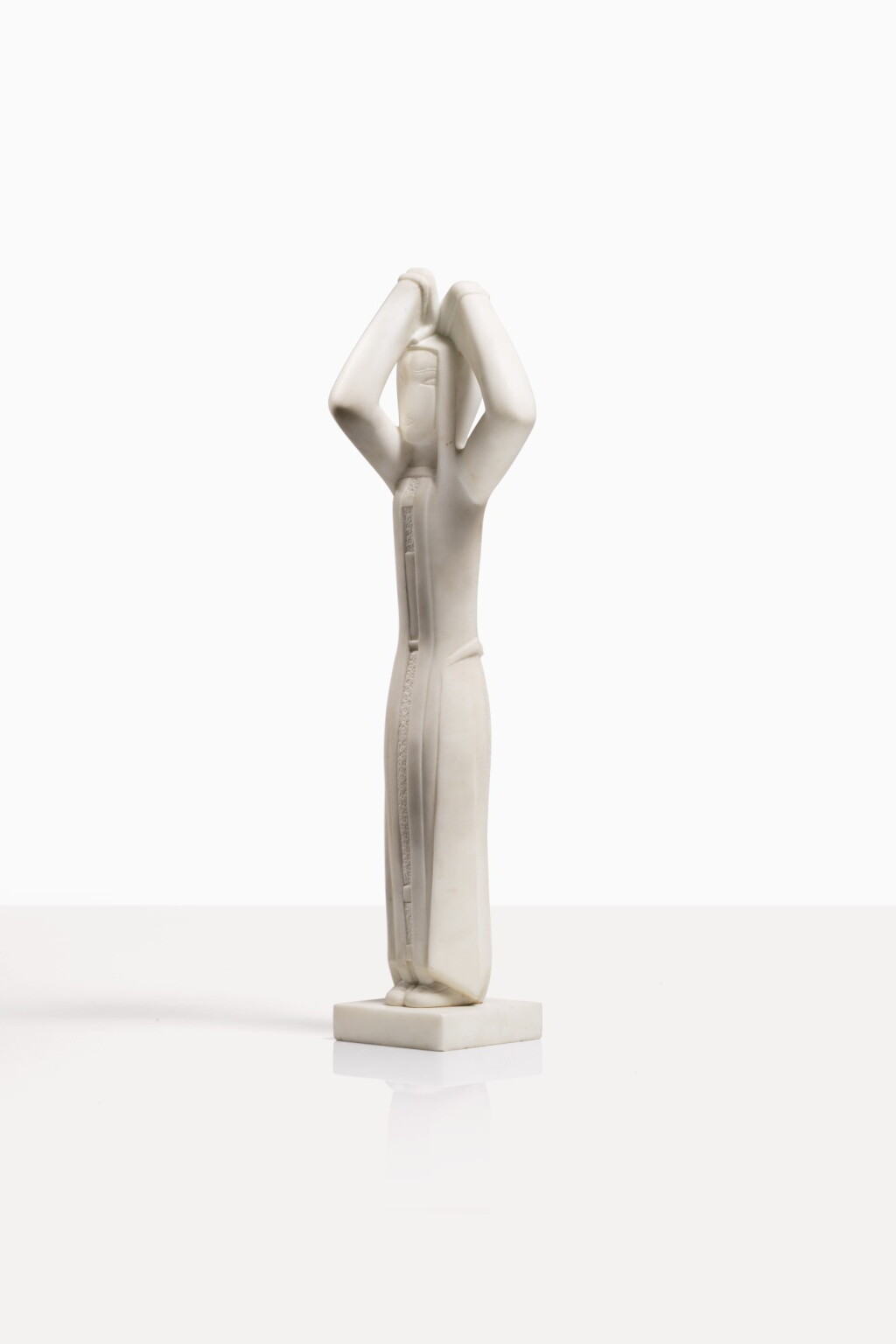 View full screen - View 1 of Lot 24. Femme aux bras levés, pièce unique .