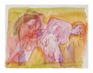 View full screen - View 1 of Lot 514. GHADA AMER | MILEY AND MANDY.