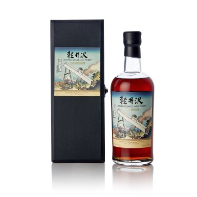 View full screen - View 1 of Lot 1003. 輕井澤 "冨嶽三十六景" 系列 Karuizawa 36 Views of Mount Fuji 34th Release 61.4 abv NV (1 BT70).