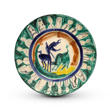 View full screen - View 1 of Lot 3. Corrida aux personnages (A. R. 104).
